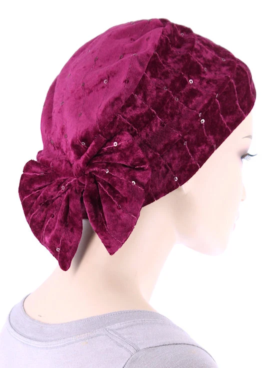 H150BOWWINTERHATRASPBERRYSEQUIN5