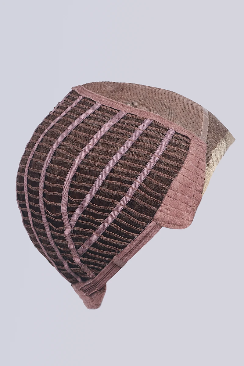 Lace FrontTemple to Tempel Single Monofilament Machine Wefted Back Alt2