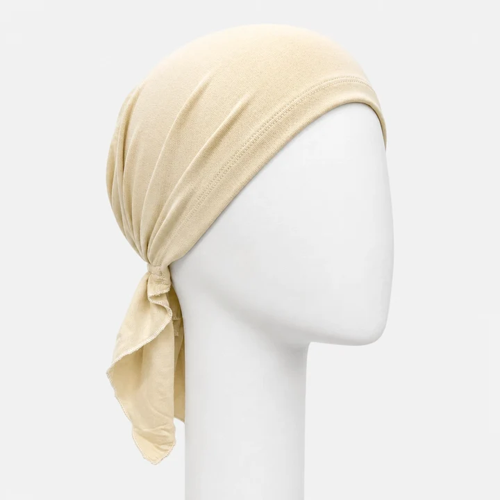 Sibelle Cancer Foulard prenoue Lin
