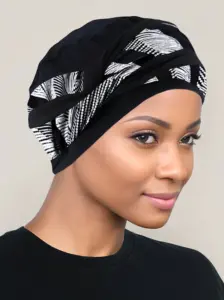 Twistyturbanbutterysoft312blackwhitegeometric 1024x1024