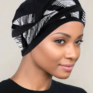 Twistyturbanbutterysoft312blackwhitegeometric 1024x1024