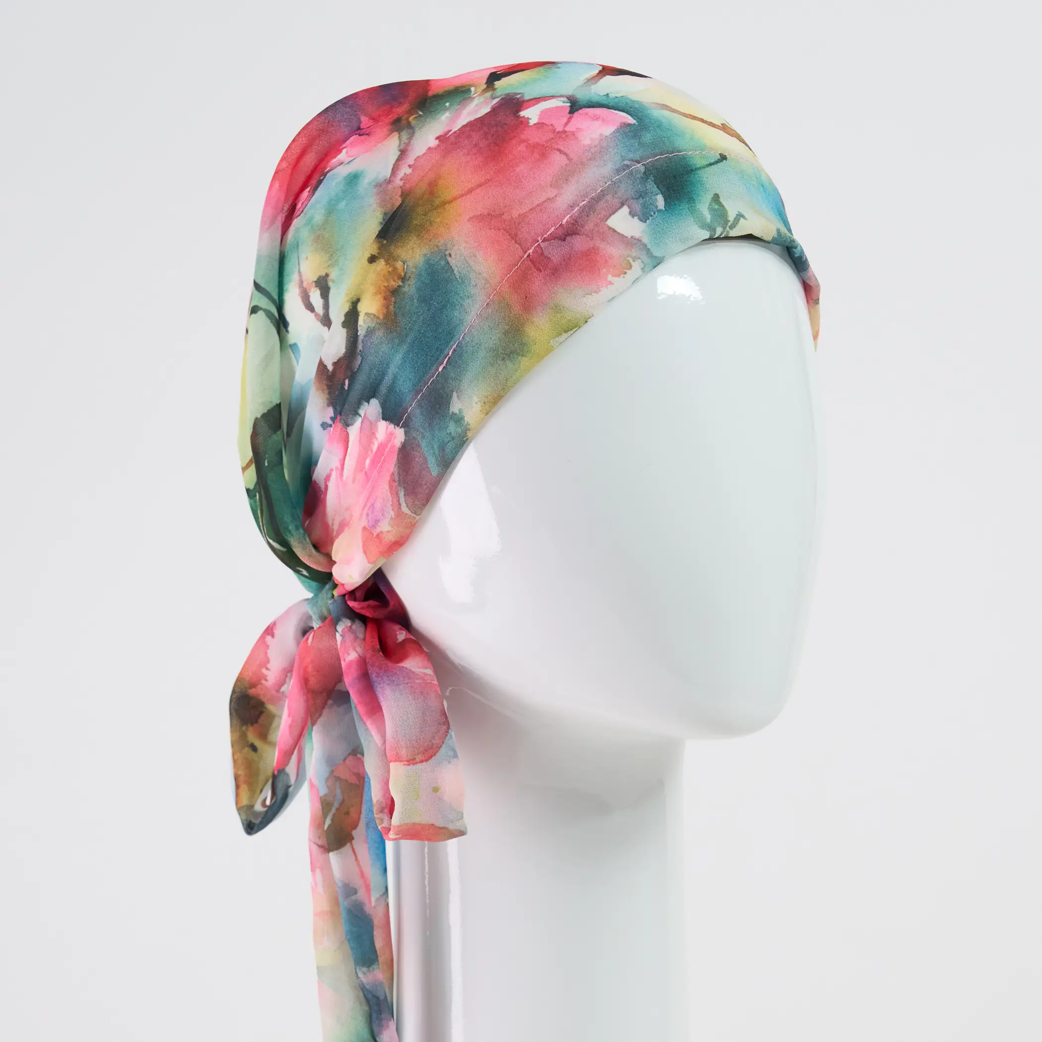 Foulard chiffon rose 45D