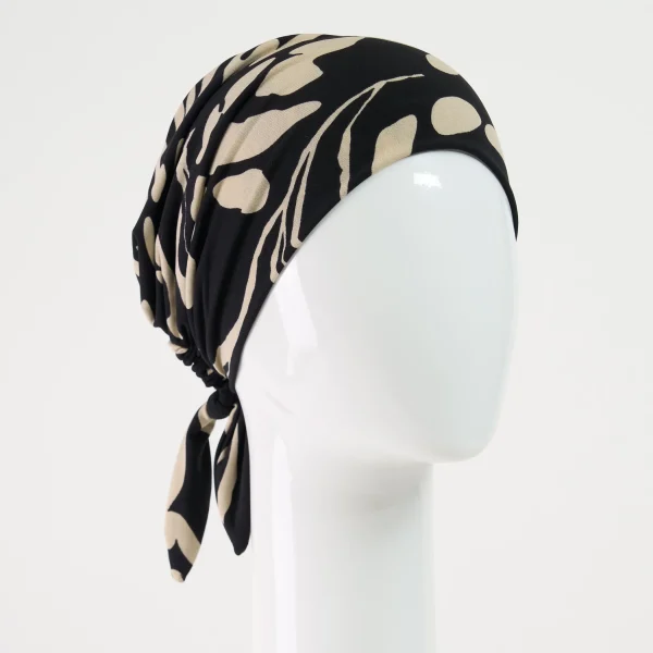Foulard court brazil noir 45D 600x600