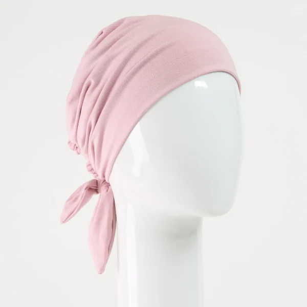 Foulard court rose 45D 600x600