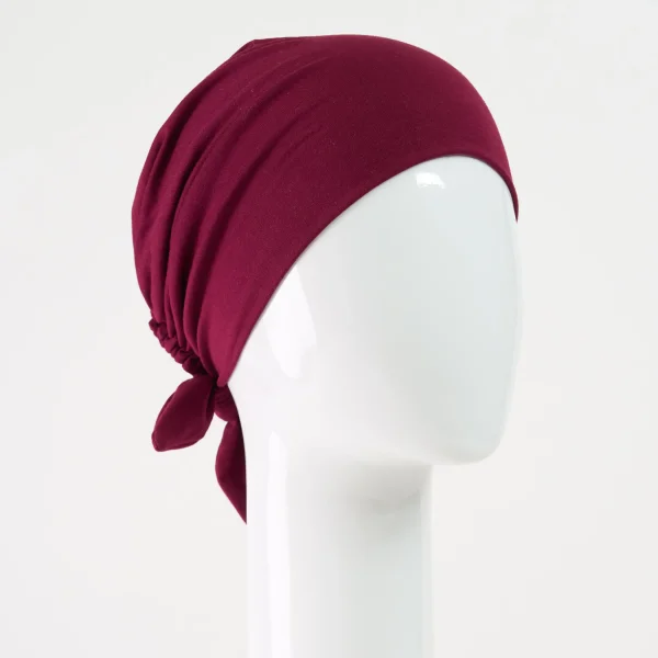 Foulard court rubis 45D 600x600