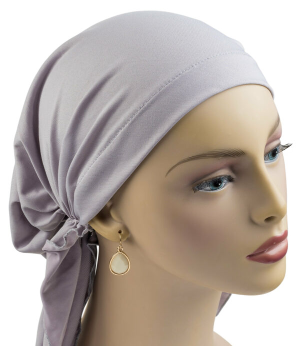 Headscarf Lycra Silver