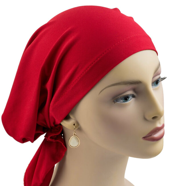 Headscarf Lycra Red