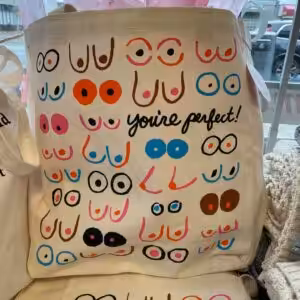 BOOBIE TOTE BAG (You're Perfect)