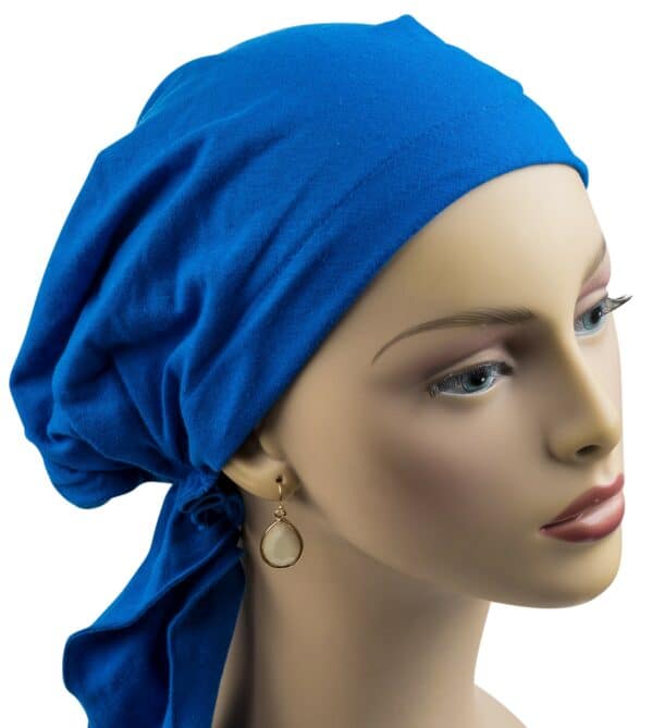 Headscarf - Cotton - Royal