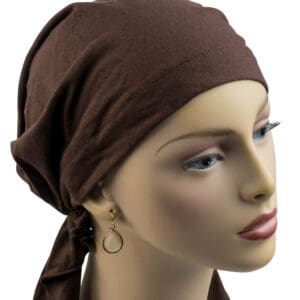 Headscarf Cotton Brown