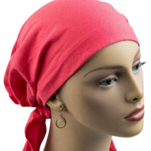 Headscarf Cotton Coral Headscarf Cotton Coral