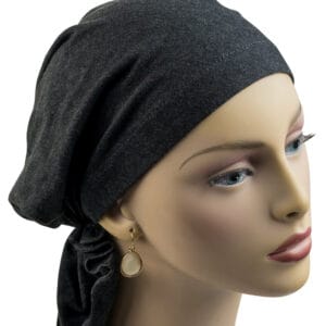 Headscarf Cotton Dark Grey Headscarf Cotton Dark Grey