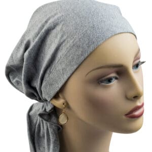 Headscarf Cotton Heather Grey