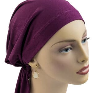Headscarf Lycra Plum