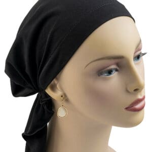 Headscarf Lycra Black