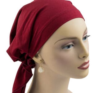 Headscarf Lycra Burgundy