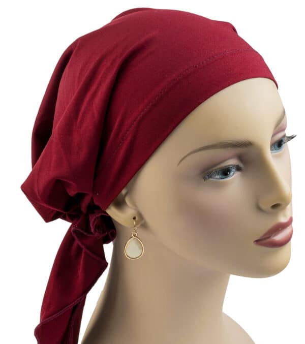 Headscarf Lycra Burgundy