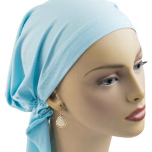 Headscarf Lycra Light Blue