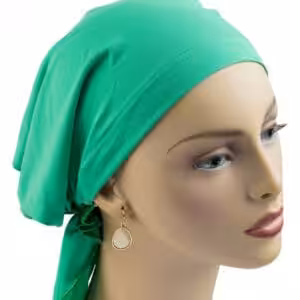 Headscarf Lycra Kelly Green