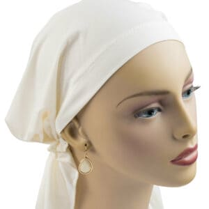 Headscarf Lycra Ivory