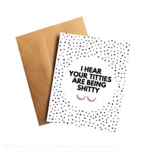 Get Well Card Shitty Titties